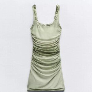 Zara ruched dress